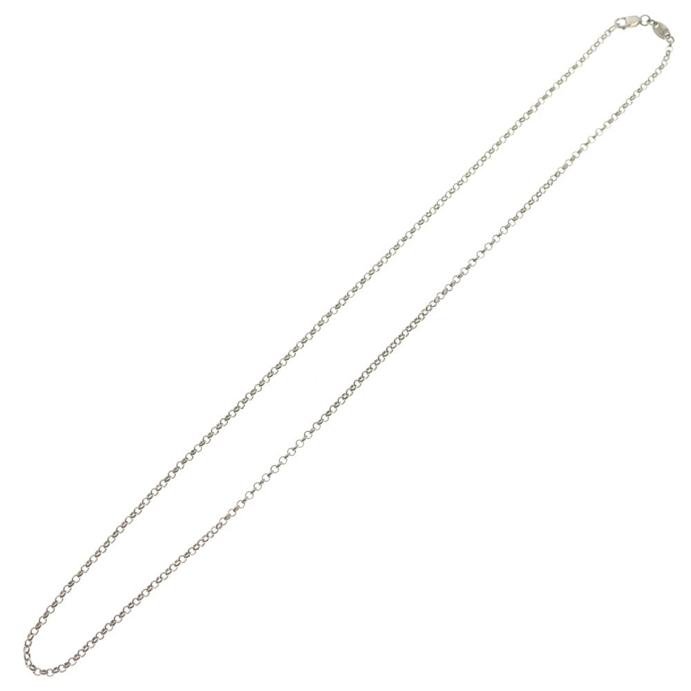CHROME HEARTS(クロムハーツ) NECKCHAIN R20 ロールチェーンネックレス 20inch シルバー BCA084