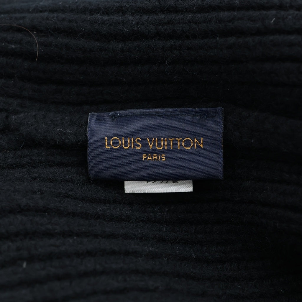 LOUIS VUITTON(ルイヴィトン) ビーニー LVアヘッド カシミヤ ニット帽 ブラック MP3246