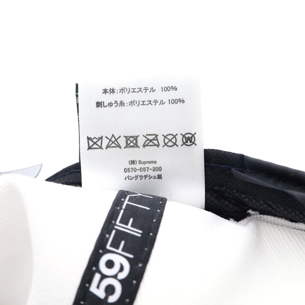 SUPREME(シュプリーム) 22AW Money Box Logo New Era マネー刺繍ボックスロゴベースボールキャップ ホワイト