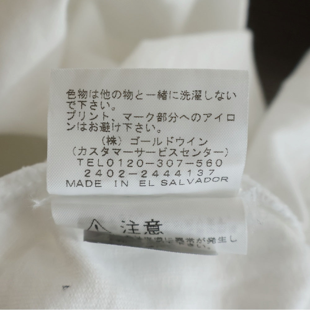 SUPREME(シュプリーム) 24AW ×THE NORTH FACE S/S TEE 半袖クルーネック Tシャツ ホワイト NT524001