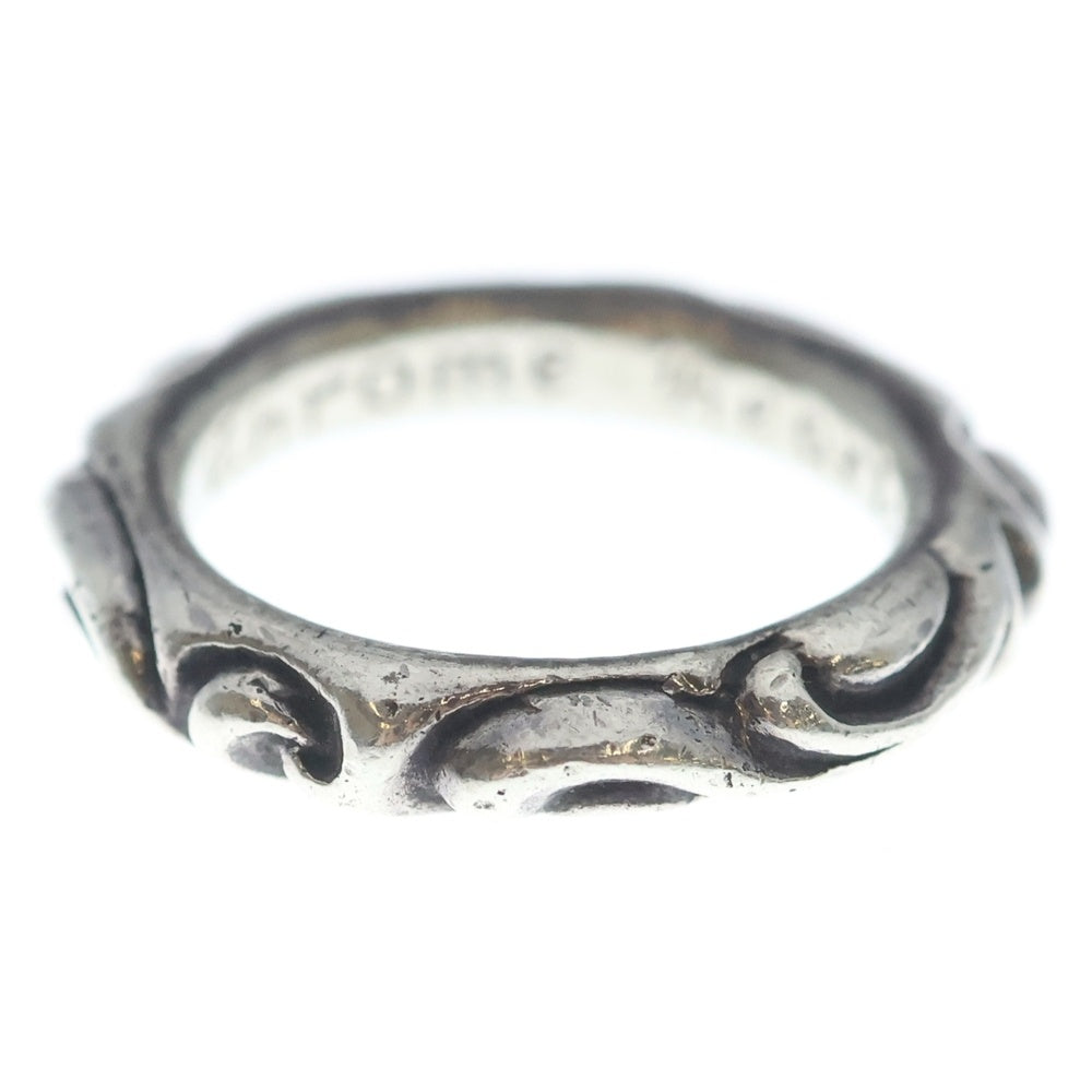 CHROME HEARTS(クロムハーツ) SCRL BAND スクロールバンド リング シルバー BCA351