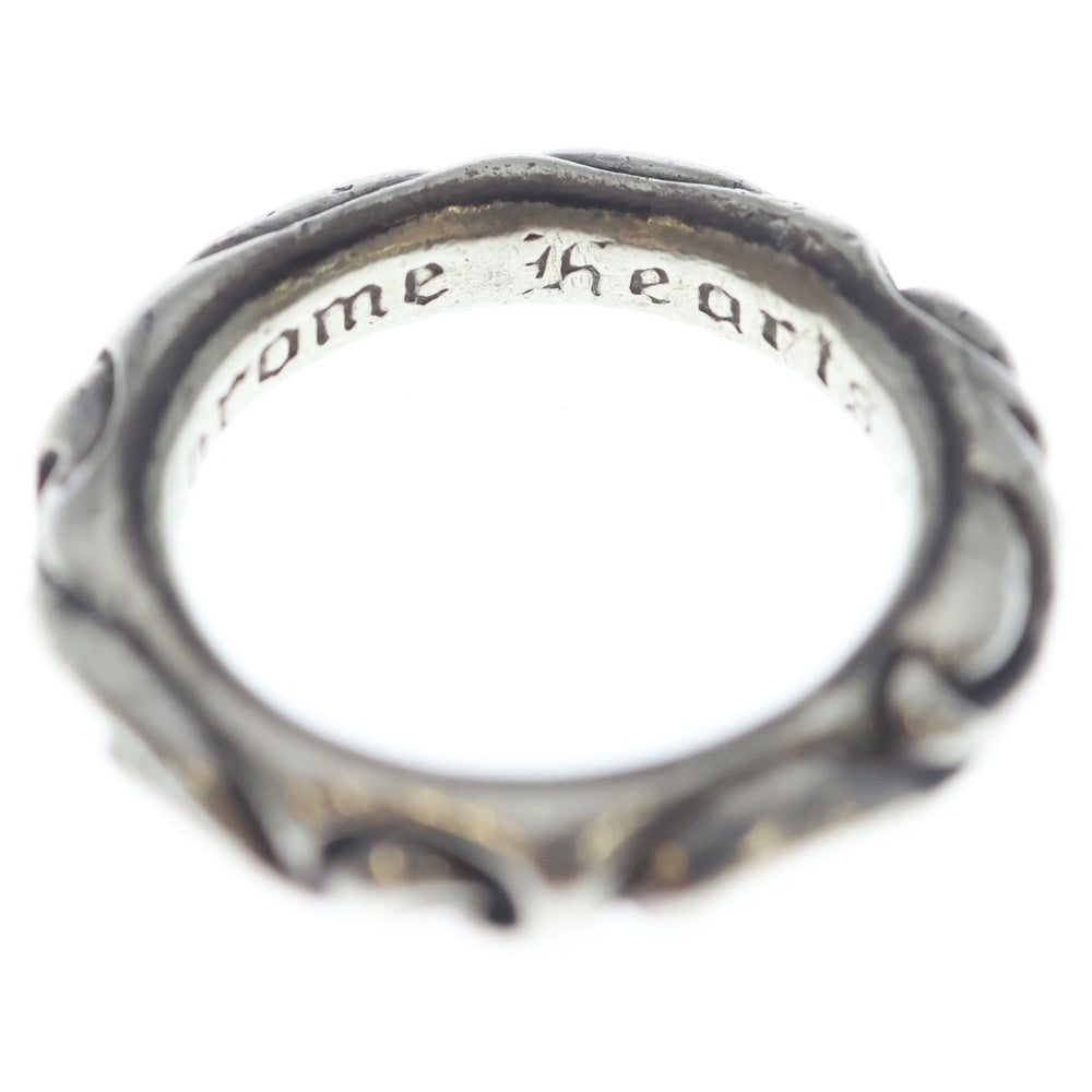 CHROME HEARTS(クロムハーツ) SCRL BAND スクロールバンド リング シルバー BCA351