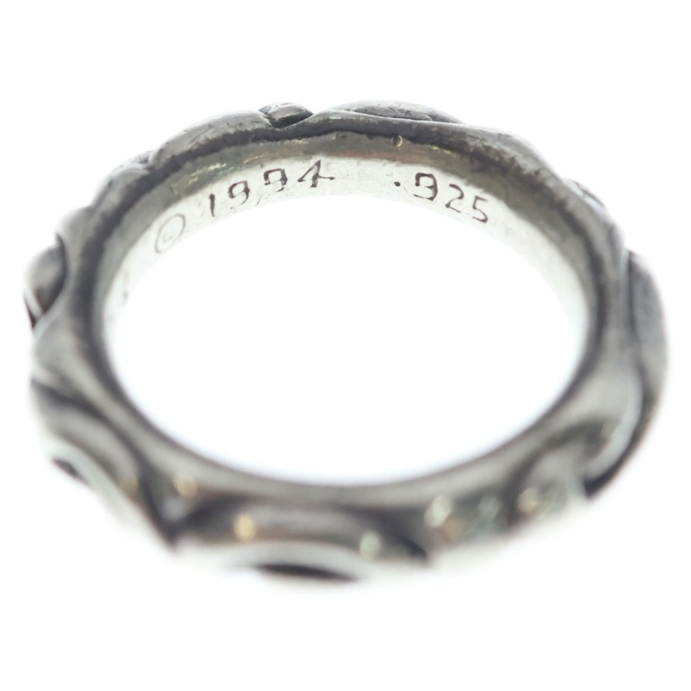 CHROME HEARTS(クロムハーツ) SCRL BAND スクロールバンド リング シルバー BCA351