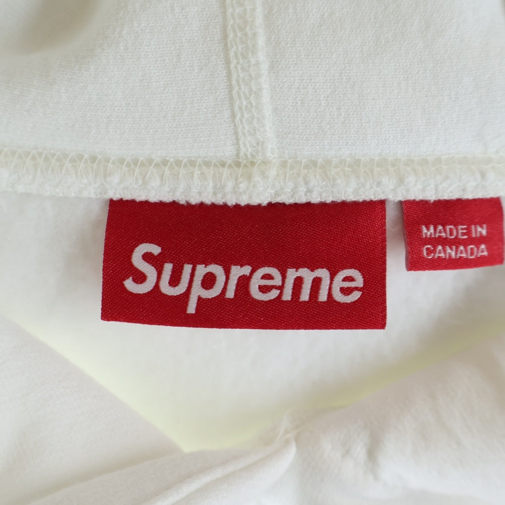SUPREME(シュプリーム) 25AW Box Logo Hooded Sweatshirt ボックスロゴ プルオ‐バーパーカー ホワイト