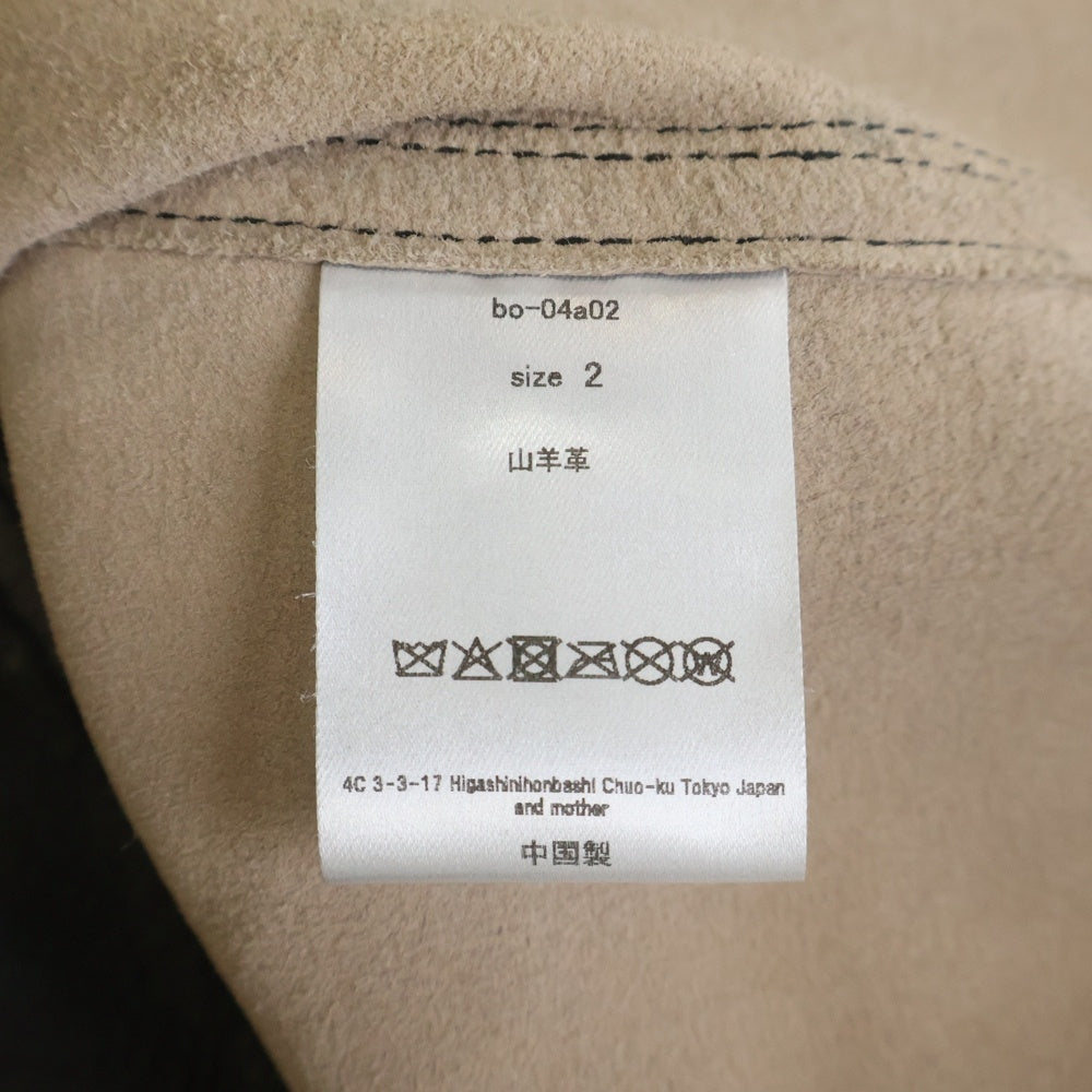 NO BRAND(ノーブランド) barbell object Leather Coverall バーベルオブジェクト レザー カバーオール ブラック bo-04a02