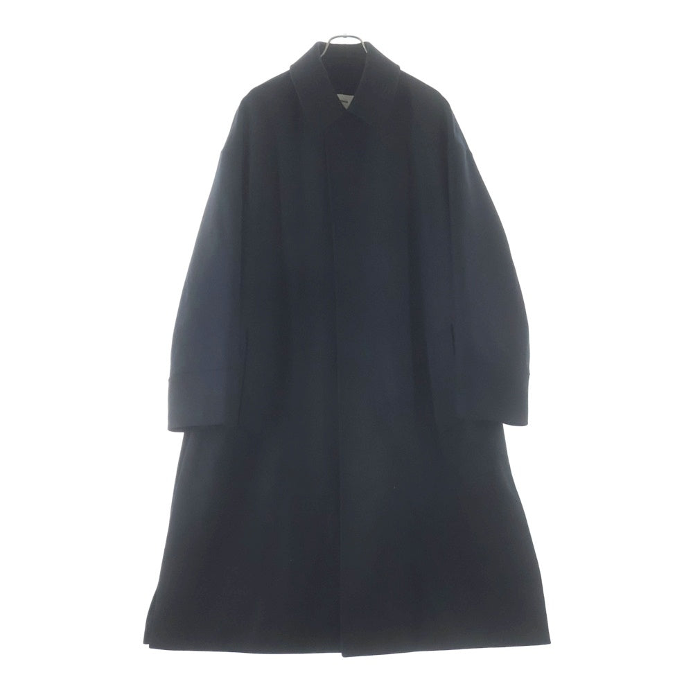 THE RERACS(ザ リラクス) 25AW THE BAL COLLAR COAT ザバルカラーコート ブラック 25FW-RECT-458-J