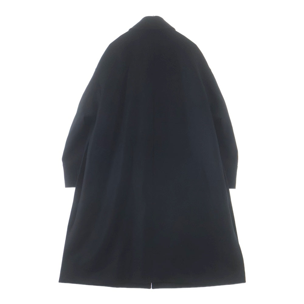 THE RERACS(ザ リラクス) 25AW THE BAL COLLAR COAT ザバルカラーコート ブラック 25FW-RECT-458-J