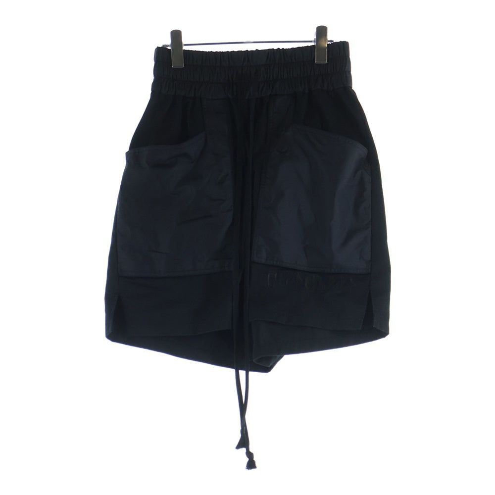 cvtvlist(カタリスト) CARGO SHORTS カーゴショーツ アンダークロス ロゴ刺繍 ブラック 2301040403