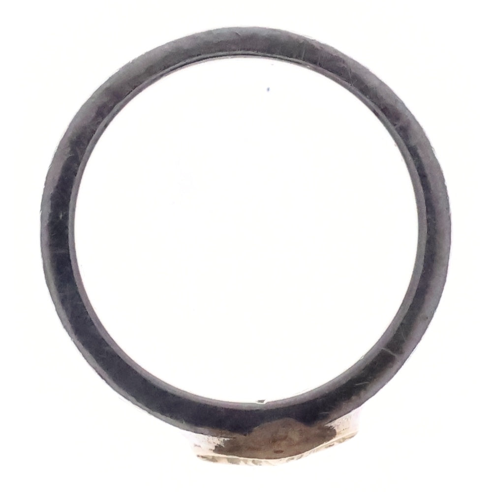 FIRST ARROW's(ファーストアローズ) KK18付 平打ち12mm プレーンリング シルバー/ゴールド レディース