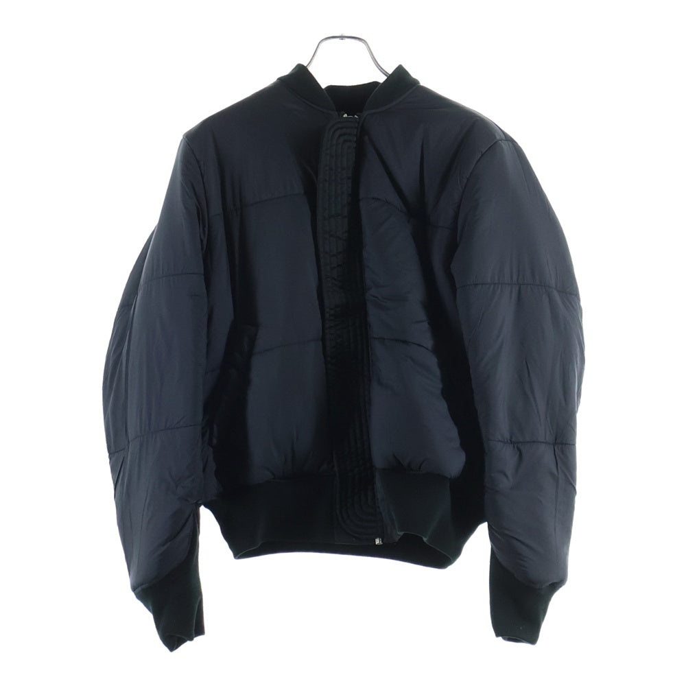 ALPHA INDUSTRIES(アルファ インダストリーズ) MA-1 Base Flight Bomber Jacket ベースフライトボンバージャケット ジップアップブルゾン ブラック 7975952027