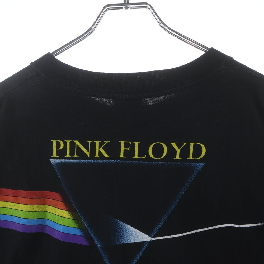 VINTAGE(ヴィンテージ) 90s PINK FLOYD 狂気 Dark Side of the Moon 半袖 クルーネック Tシャツ カットソー ブラック