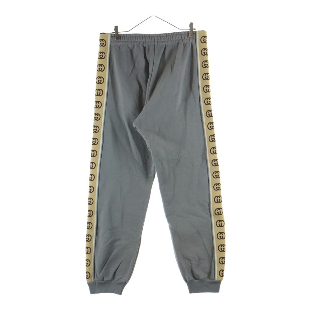 GUCCI(グッチ) GG Technical Jersey Jogging Pant スウェット パンツ ジャージ ボトムス グレー 630713 XJBUW