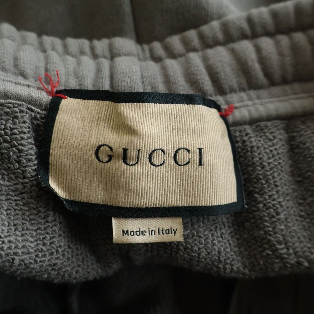 GUCCI(グッチ) GG Technical Jersey Jogging Pant スウェット パンツ ジャージ ボトムス グレー 630713 XJBUW