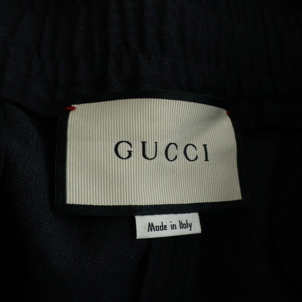 GUCCI(グッチ) ウール スラックス ジョギング パンツ グレー 472975 Z505F