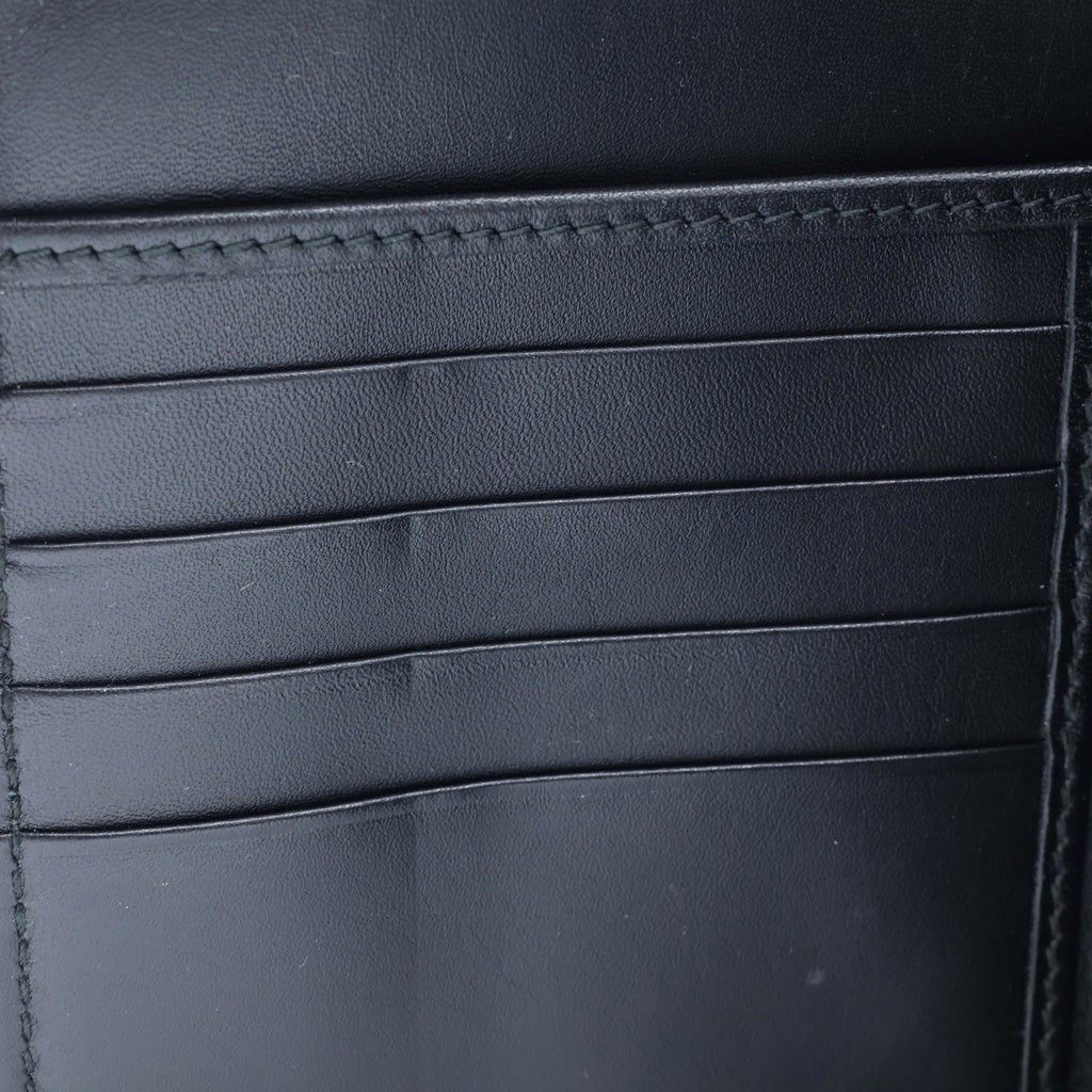 Alexander McQueen(アレキサンダーマックイーン) カモ柄 スカル レザー ジップ ウォレット 財布 マルチカラー