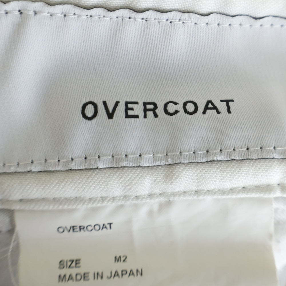 OVERCOAT(オーバーコート) FLARED TROUSER WITH PIPING フレアトラウザー パイピング パンツ ブラック S24P020-AGPC