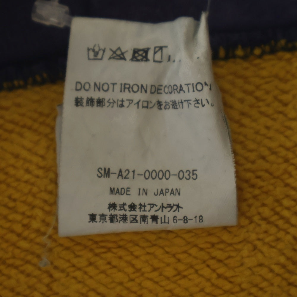 SAINT MICHAEL(セントマイケル) 21AW HOODIE FELT フェルトデザイン