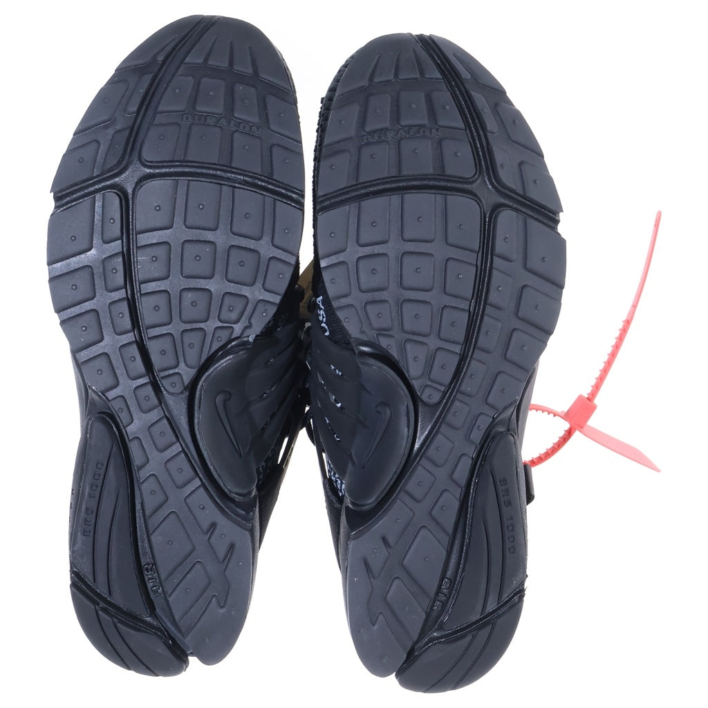 NIKE(ナイキ) ×OFF-WHITE AIR PRESTO オフホワイト エアプレスト ローカットスニーカー ブラック US9/27cm AA3830-002