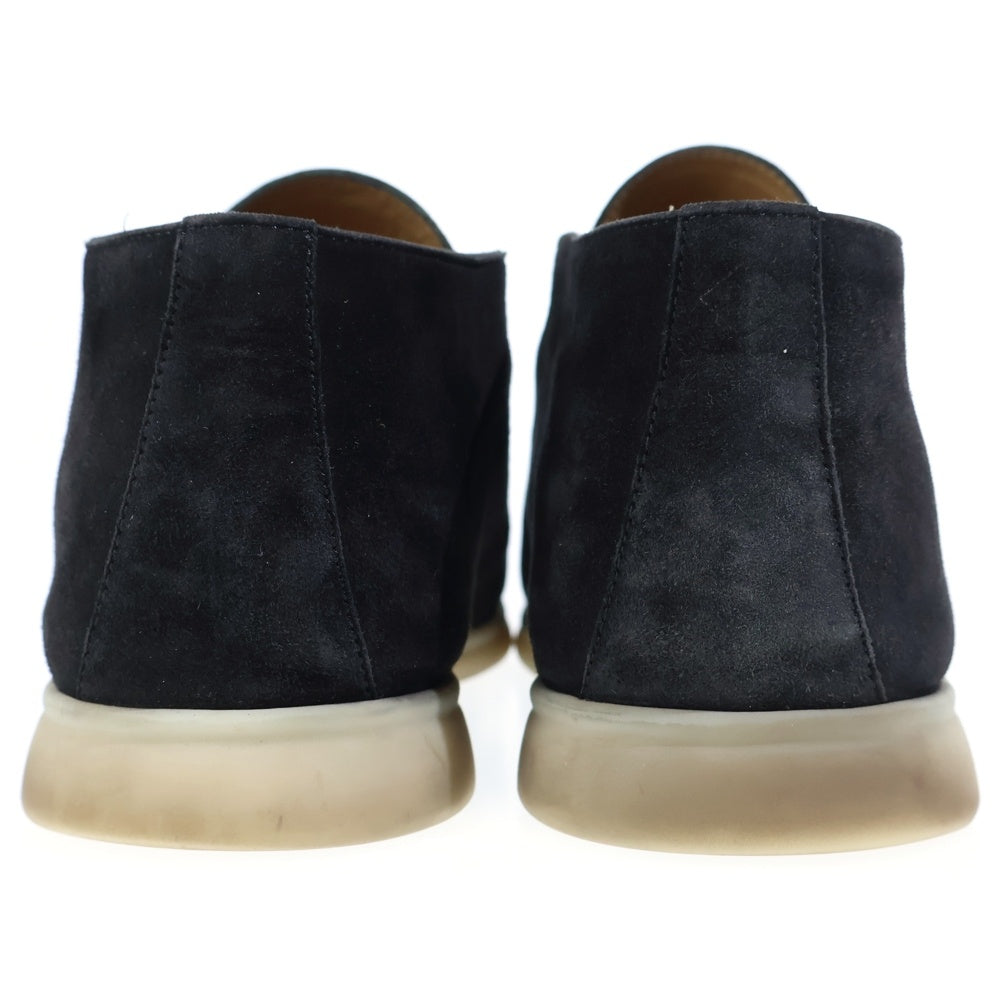 Loro Piana(ロロピアーナ) オープン ウォーク アンクルブーツ ブーツ スエード ブラック N66375