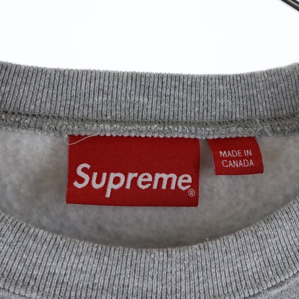 SUPREME(シュプリーム) 22AW Box Logo Crewneck ボックスロゴ クルーネック スウェット トレーナー グレー