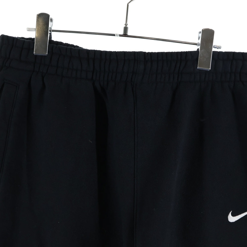 SUPREME(シュプリーム) 25SS ×NIKE Sweat Pants ナイキ ロゴ刺繍 イージースウェットジョガーパンツ ブラック HF9630-010