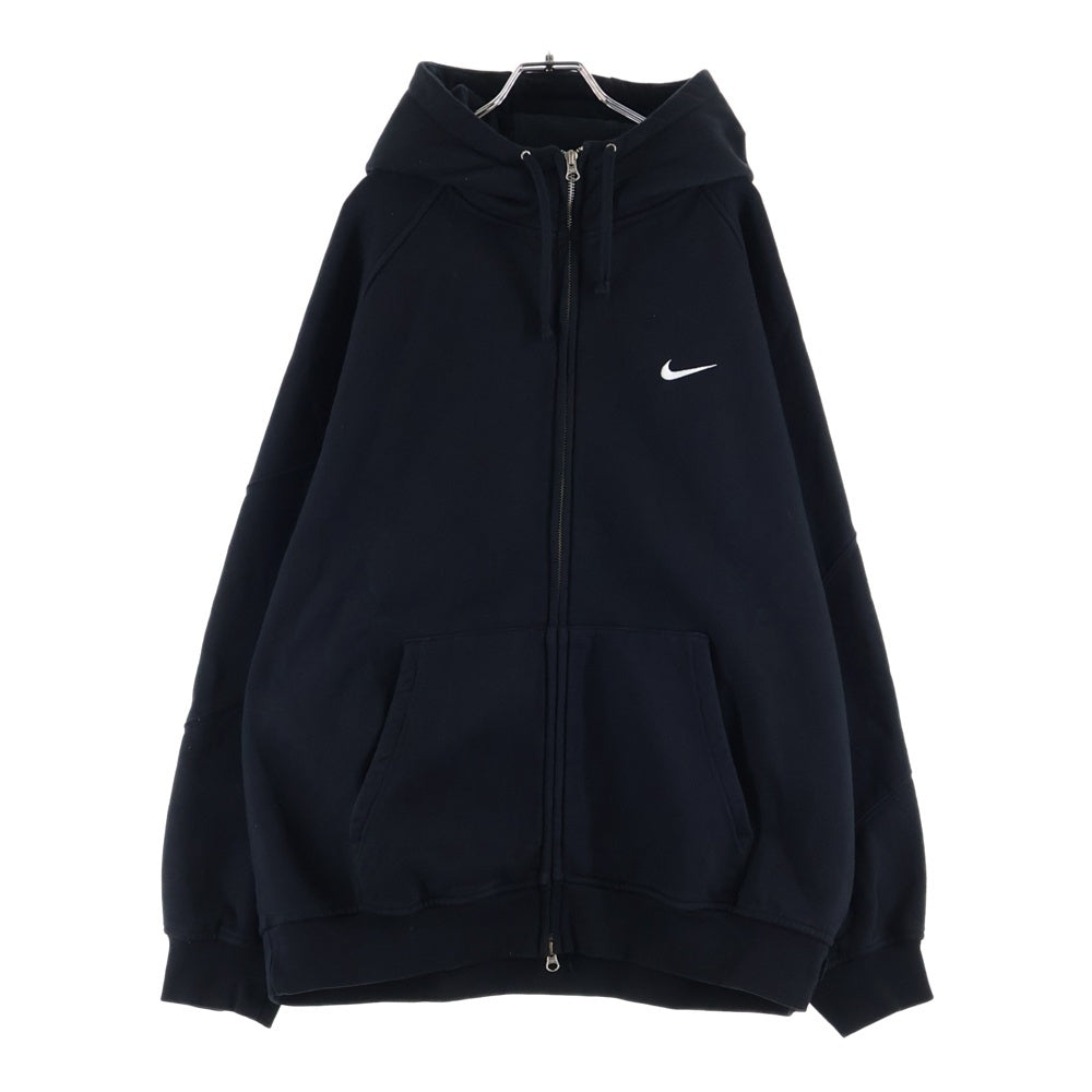 SUPREME(シュプリーム) 25SS ×NIKE Zip Up Hooded Sweatshirt ナイキ バックロゴ刺繍 ジップアップパーカー HF9633-010