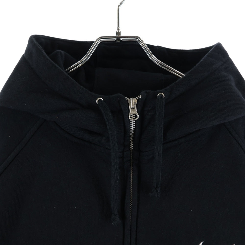 SUPREME(シュプリーム) 25SS ×NIKE Zip Up Hooded Sweatshirt ナイキ バックロゴ刺繍 ジップアップパーカー HF9633-010