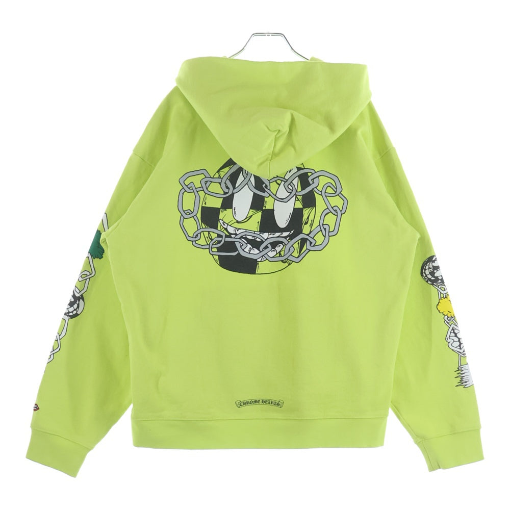 CHROME HEARTS(クロムハーツ) ×MATTY BOY PPO CHAIN GAME HOODIE マッティボーイ プルオーバーパーカー フーディー イエロー