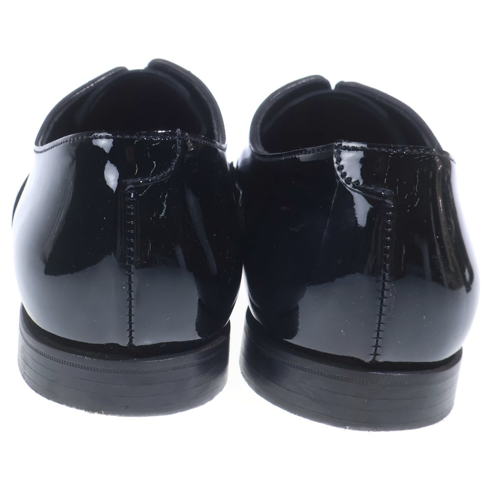 Crockett&Jones(クロケットアンドジョーンズ) CHEAM エナメル レースアップ ドレスシューズ ブラック 25599