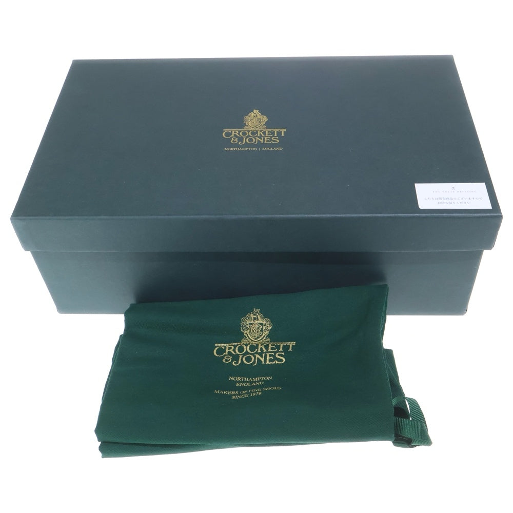 Crockett&Jones(クロケットアンドジョーンズ) CHEAM エナメル レースアップ ドレスシューズ ブラック 25599