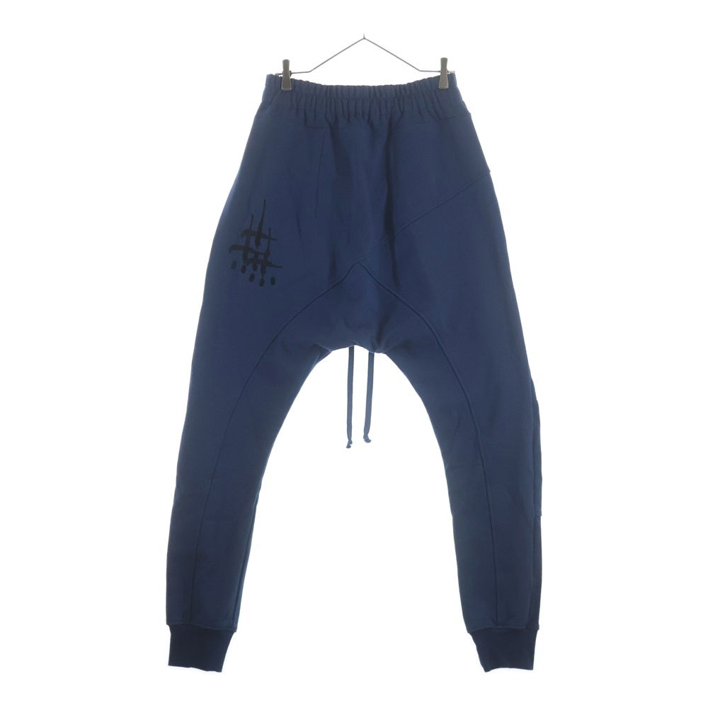cvtvlist(カタリスト) 25SS OSK EXCLUSIVE USUAL PANTS ユージュアルパンツ サルエルスウェットパンツ 刺繍デザイン ブルー 2501010401