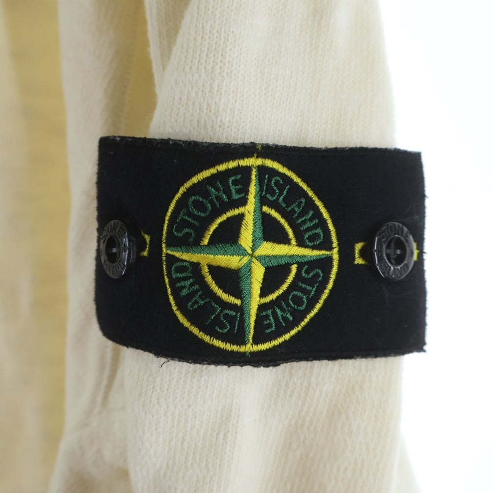 STONE ISLAND(ストーンアイランド) ロゴワッペン クルーネックスウェットトレーナー アイボリー K2S156100053S0238