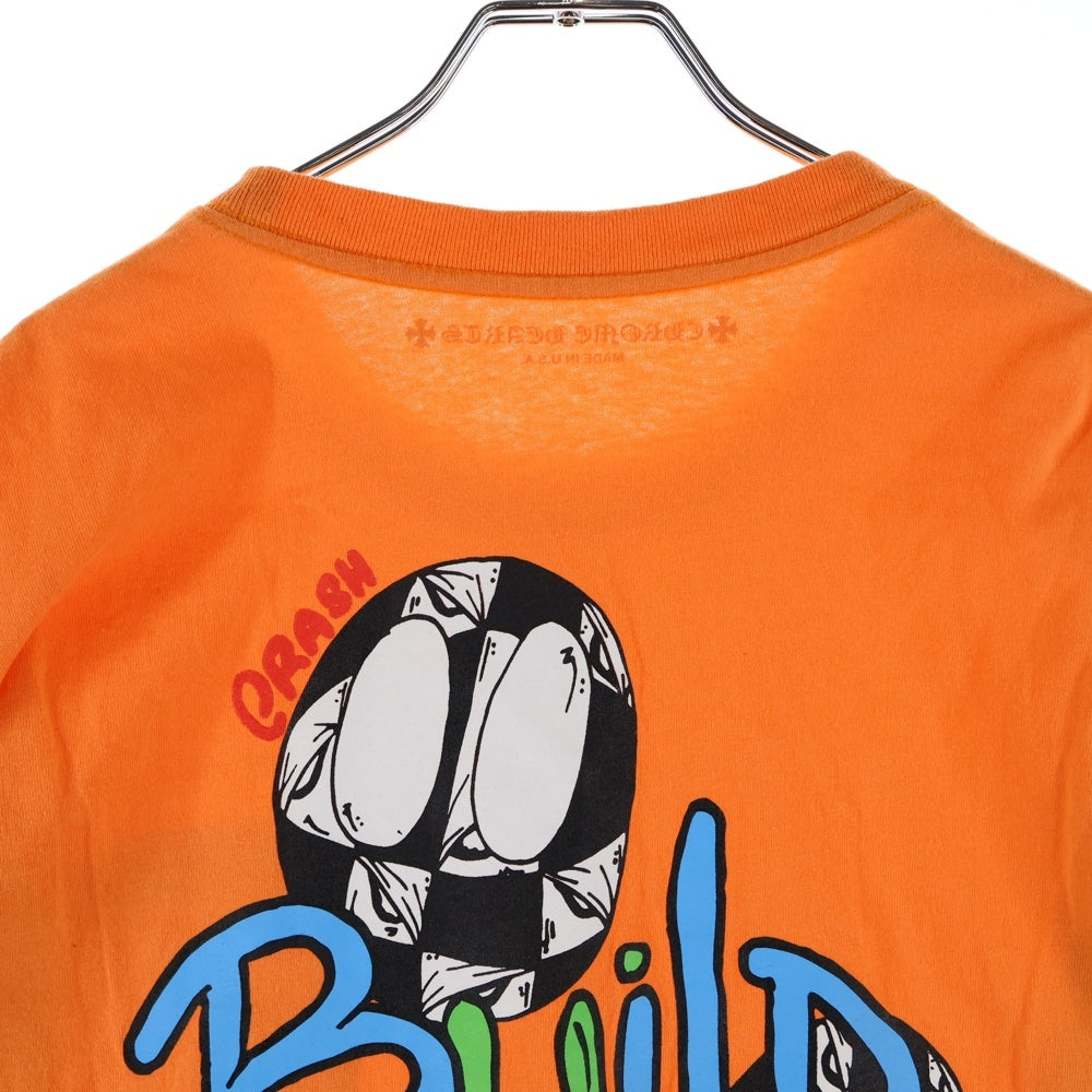 CHROME HEARTS(クロムハーツ) 21SS ×MATTY BOY PPO LINK BUILD L/S Tee マッティーボーイ プリントロゴ長袖Tシャツ オレンジ