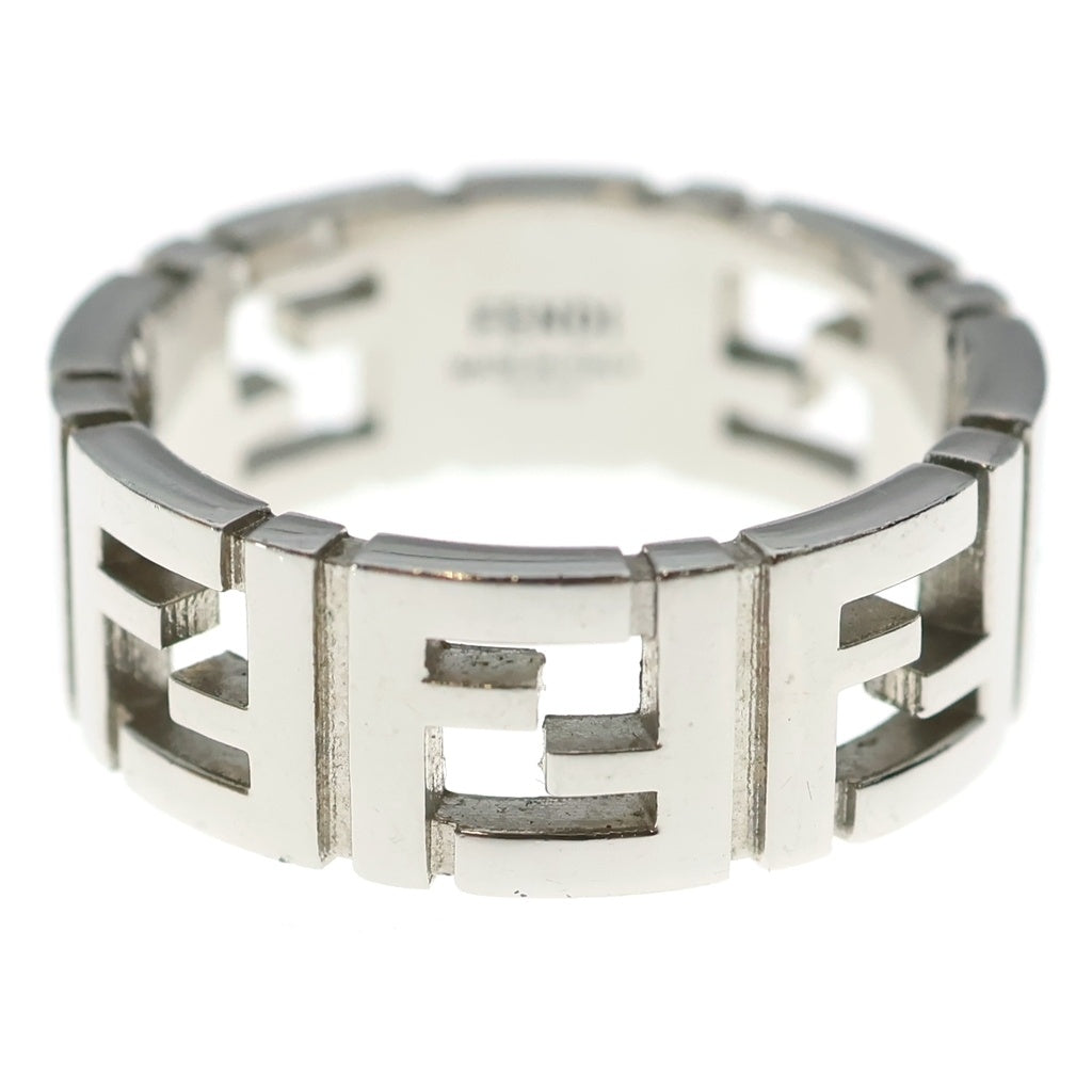 FENDI(フェンディ) FFリング FFロゴ シルバー IT4324