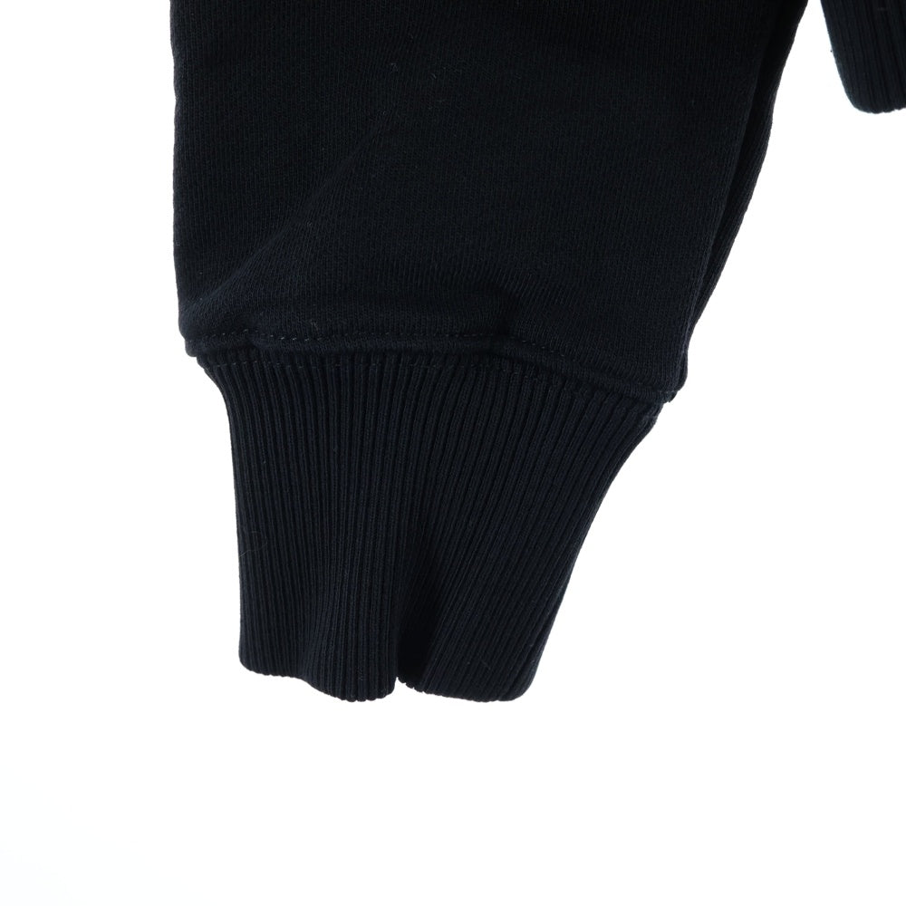 OFF-WHITE(オフホワイト) Bolt Arrows Slim Hoodie ボルトアロースリムフーディ バックプリント プルオーバーパーカー ブラック OMBB034S21FLE0091055