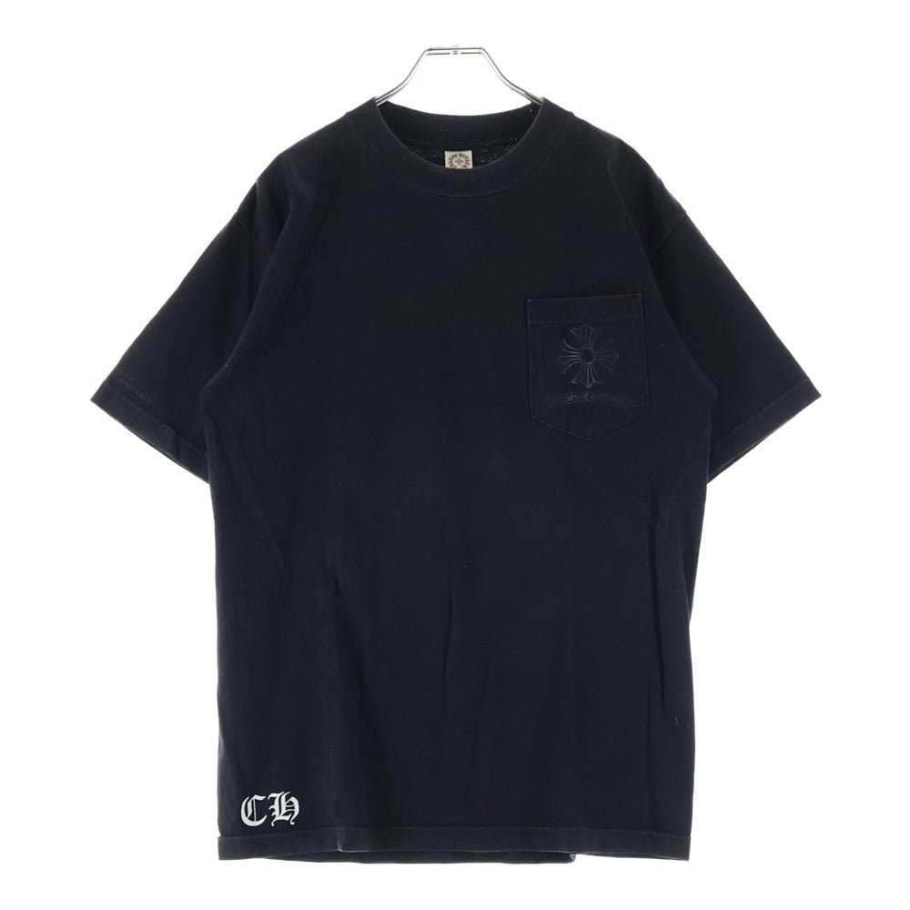 CHROME HEARTS(クロムハーツ) CH PLUS S/S TEE CHプラスプリント クルーネック 半袖Tシャツ ブラック