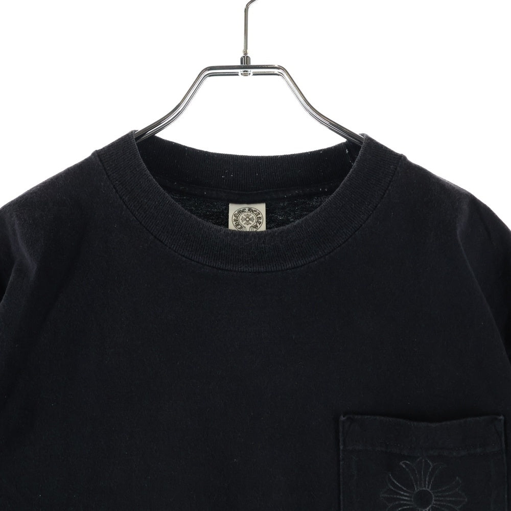 CHROME HEARTS(クロムハーツ) CH PLUS S/S TEE CHプラスプリント クルーネック 半袖Tシャツ ブラック