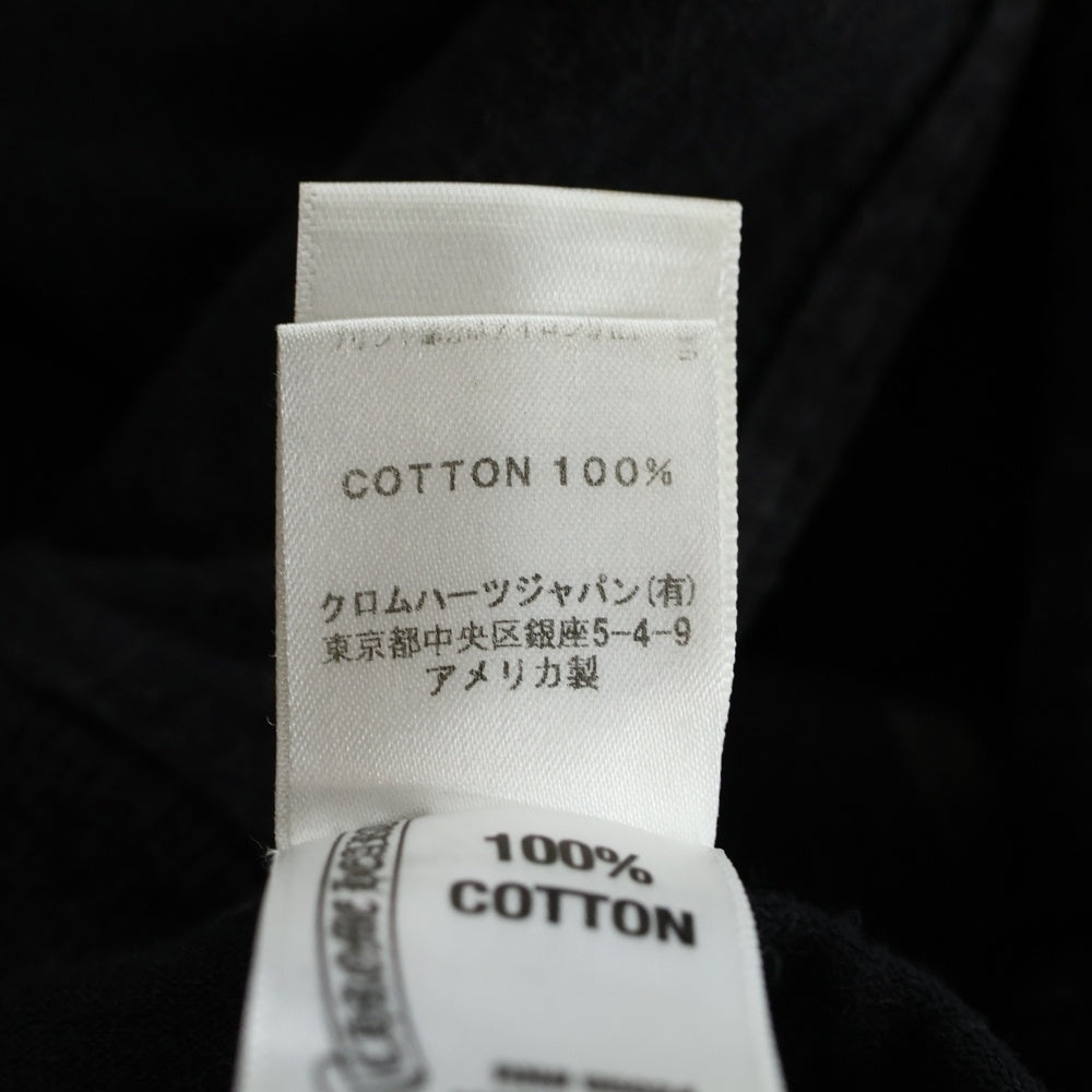 CHROME HEARTS(クロムハーツ) CH PLUS S/S TEE CHプラスプリント クルーネック 半袖Tシャツ ブラック