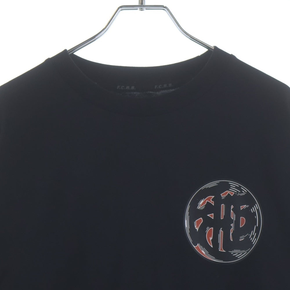 F.C.R.B./F.C.Real Bristol/FCRB(エフシーアールビー/エフシーレアルブリストル) 22AW SNEAKERWOLF L/S TEAM BAGGY TEE 長袖クルーネックTシャツ ブラック FCRB-222128