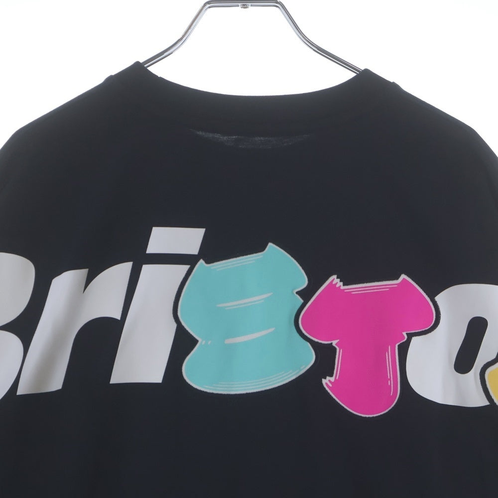 F.C.R.B./F.C.Real Bristol/FCRB(エフシーアールビー/エフシーレアルブリストル) 22AW SNEAKERWOLF L/S TEAM BAGGY TEE 長袖クルーネックTシャツ ブラック FCRB-222128