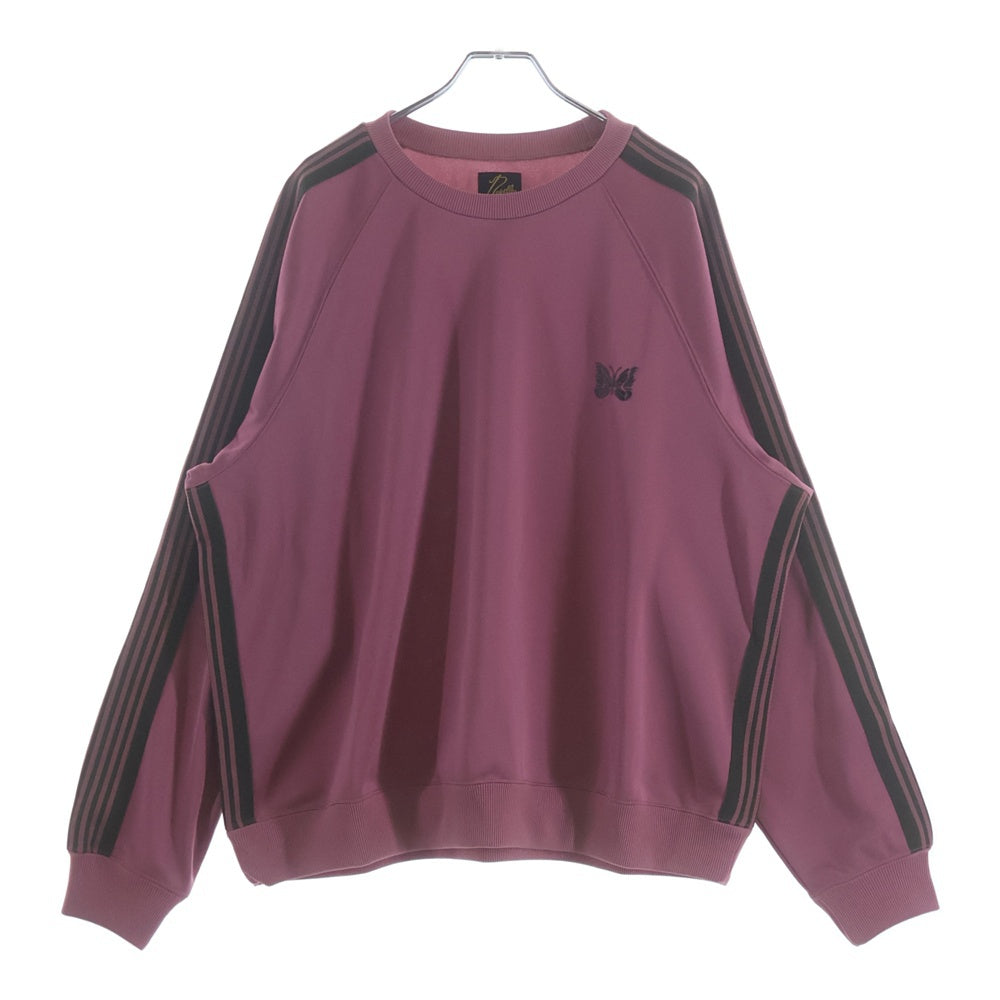Needles(ニードルス) Track Crew Neck Shirt トラック クルーネック シャツ ピンク MR285