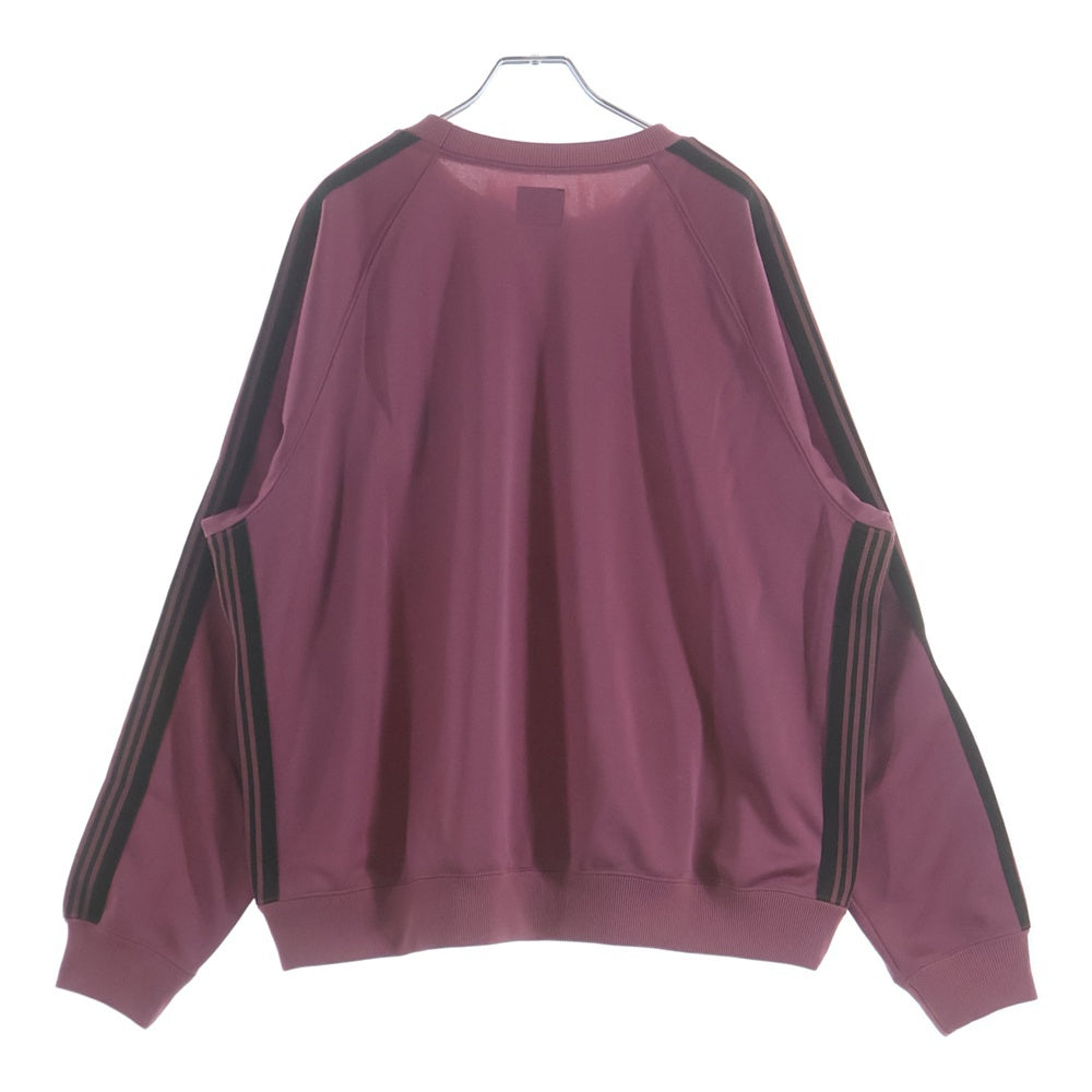 Needles(ニードルス) Track Crew Neck Shirt トラック クルーネック シャツ ピンク MR285