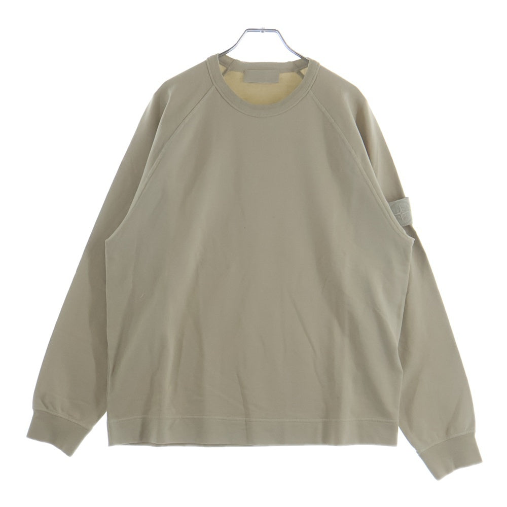 STONE ISLAND(ストーンアイランド) GHOST PIECE ゴーストピース クルーネックスウェットトレーナー ベージュ K1S156100011S00F3