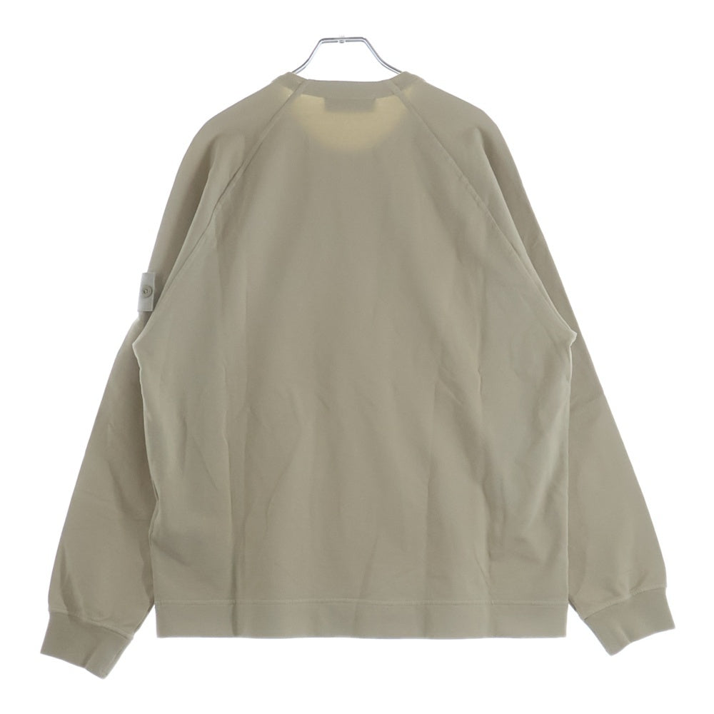STONE ISLAND(ストーンアイランド) GHOST PIECE ゴーストピース クルーネックスウェットトレーナー ベージュ K1S156100011S00F3