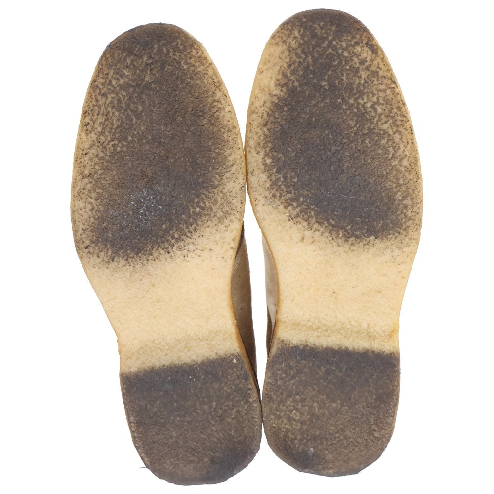 VISVIM(ヴィスヴィム) ISDT BOOTS- FOLK チャッカブーツ スエード サンド 0114302002004