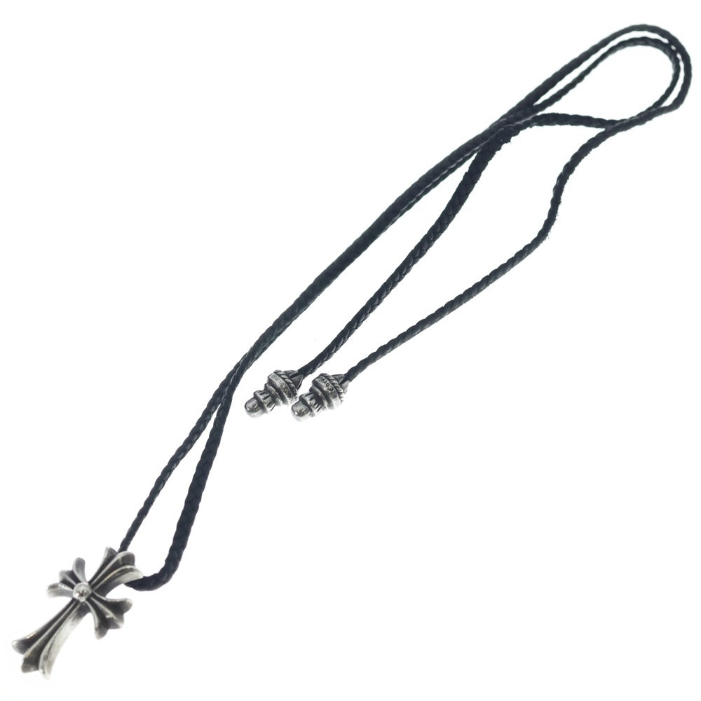 CHROME HEARTS(クロムハーツ) CH CRS SMLスモールCHクロス BC ボロチップブレイド ネックレス シルバー BCA220