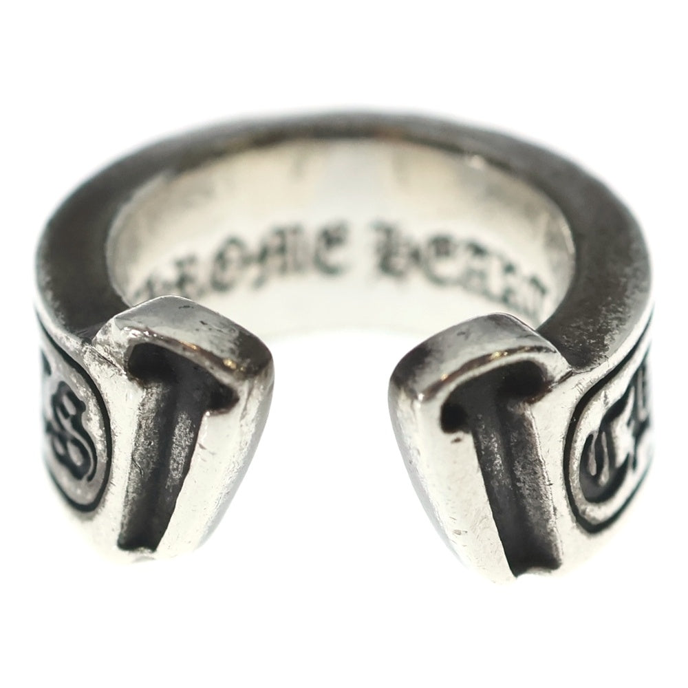 CHROME HEARTS(クロムハーツ) LG SCROLL LABEL ラージスクロールラベル リング シルバーBCA383