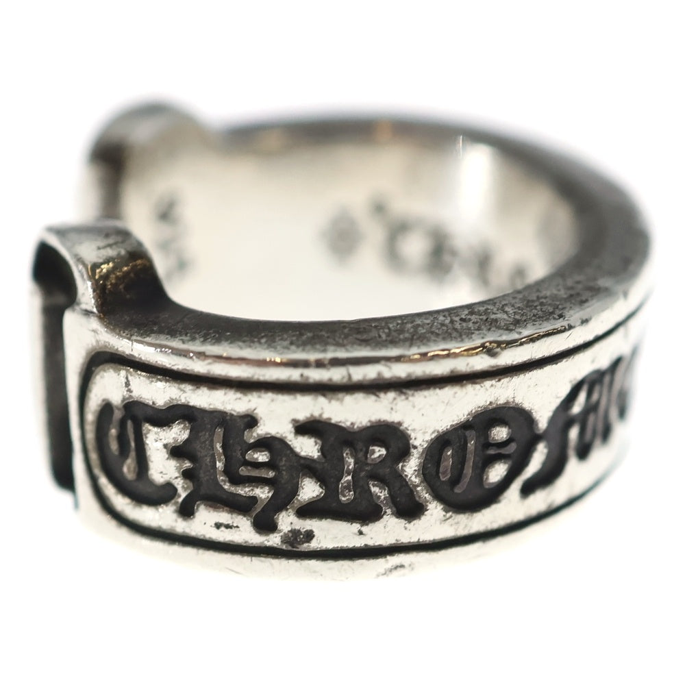CHROME HEARTS(クロムハーツ) LG SCROLL LABEL ラージスクロールラベル リング シルバーBCA383