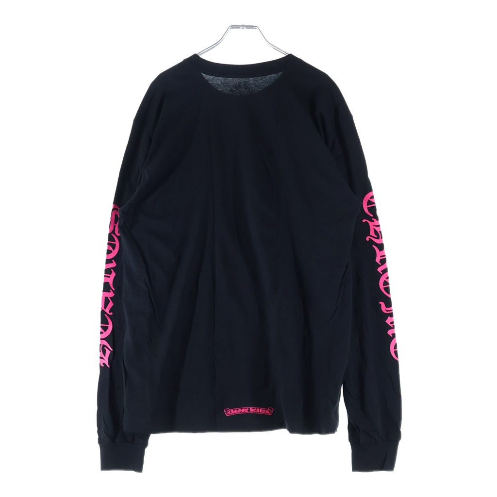 CHROME HEARTS(クロムハーツ) CH L S 1 ネックロゴ 長袖Tシャツ