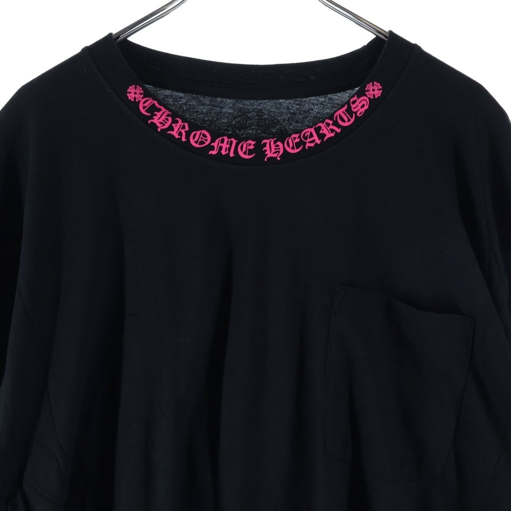 CHROME HEARTS(クロムハーツ) CH L S 1 ネックロゴ 長袖Tシャツ